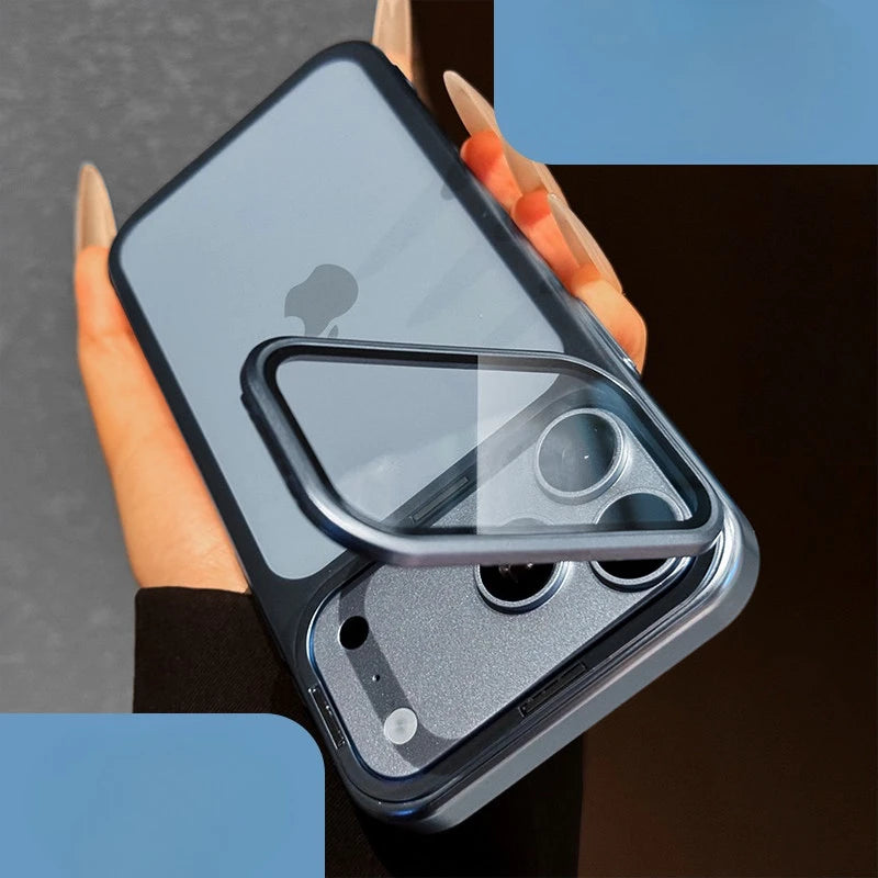 Coque iPhone transparente avec support – CLEVI Paris