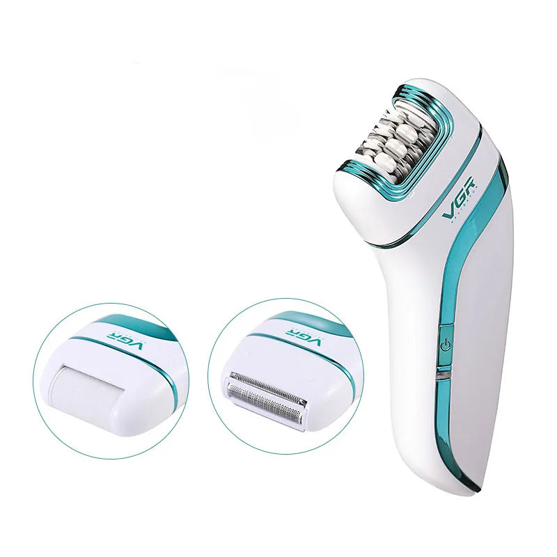 Épilateur électrique 3-en-1 VGR pour femme – CLEVI Paris