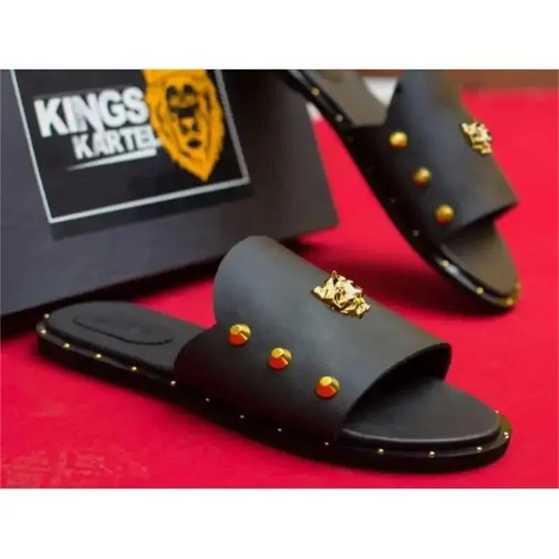 Sandales Unisexe Cuir PU Style Britannique Plage Été – CLEVI Paris