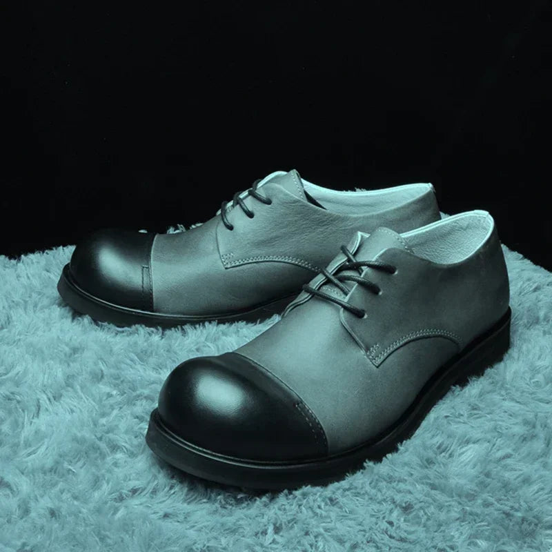 Chaussures Basses en Cuir Rétro pour Homme – CLEVI Paris