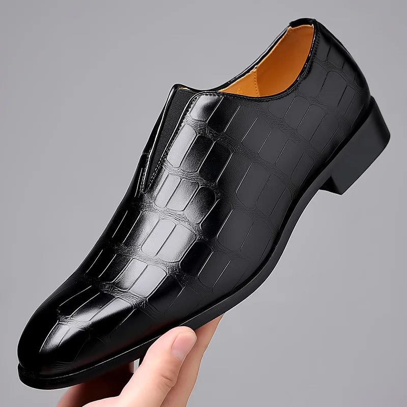 Chaussures homme en croûte de cuir – CLEVI Paris