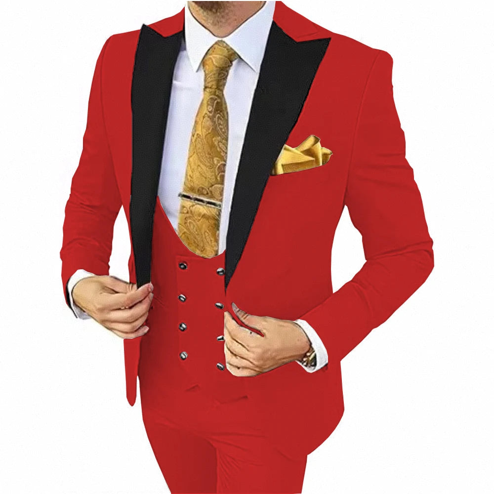 Costume homme 3 pièces élégant – CLEVI Paris