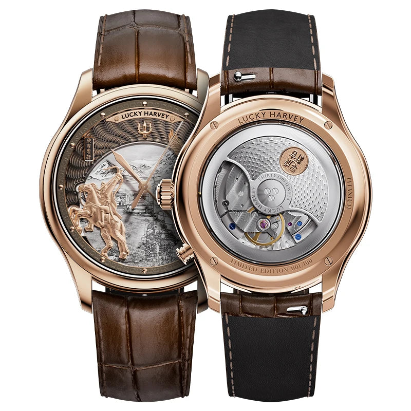 Montre mécanique Lucky Harvey ZLS504 – CLEVI Paris
