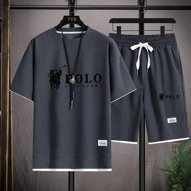 Ensemble homme t-shirt manches courtes et short – CLEVI Paris