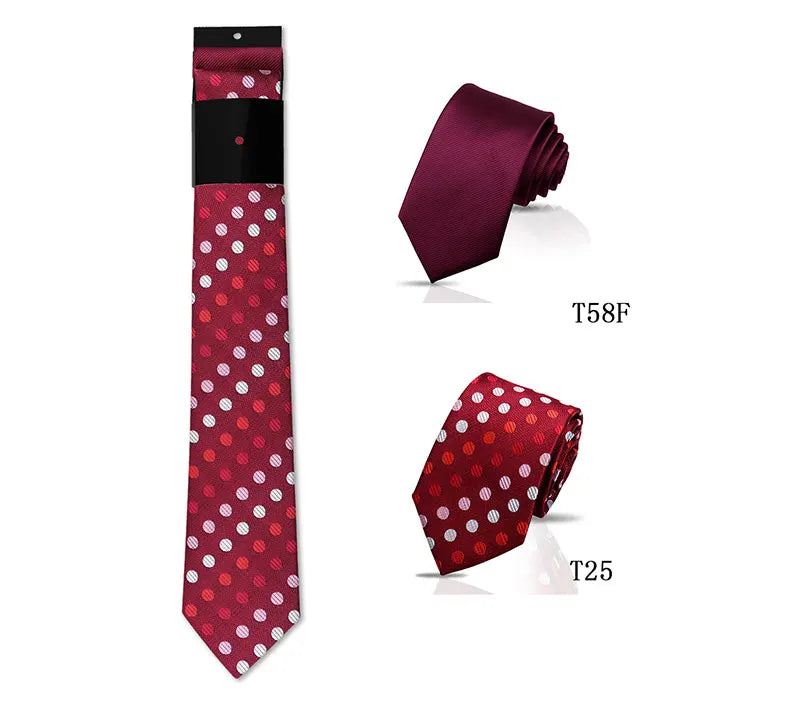 Ensemble de 2 cravates homme élégantes – CLEVI Paris