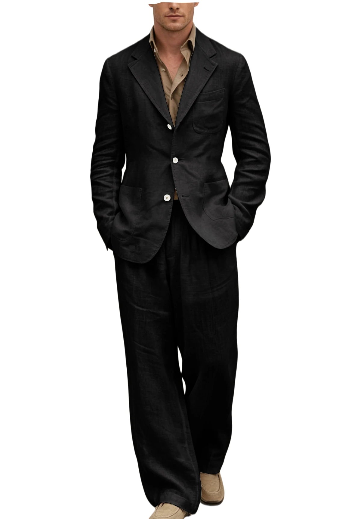 Costume Homme 2 Pièces en Lin – CLEVI Paris