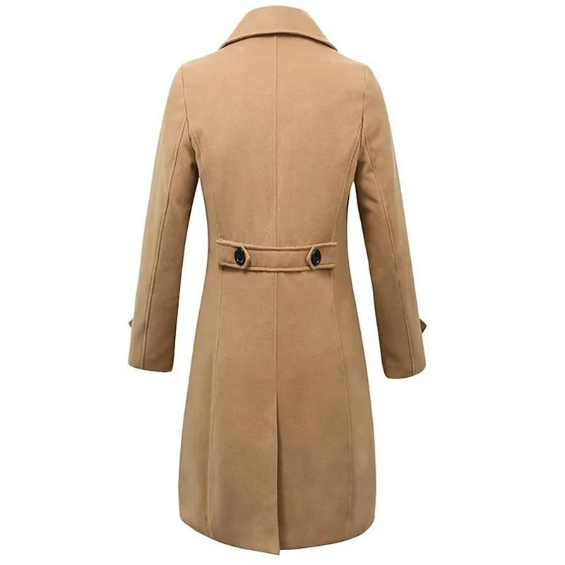 Manteau croisé homme – CLEVI Paris