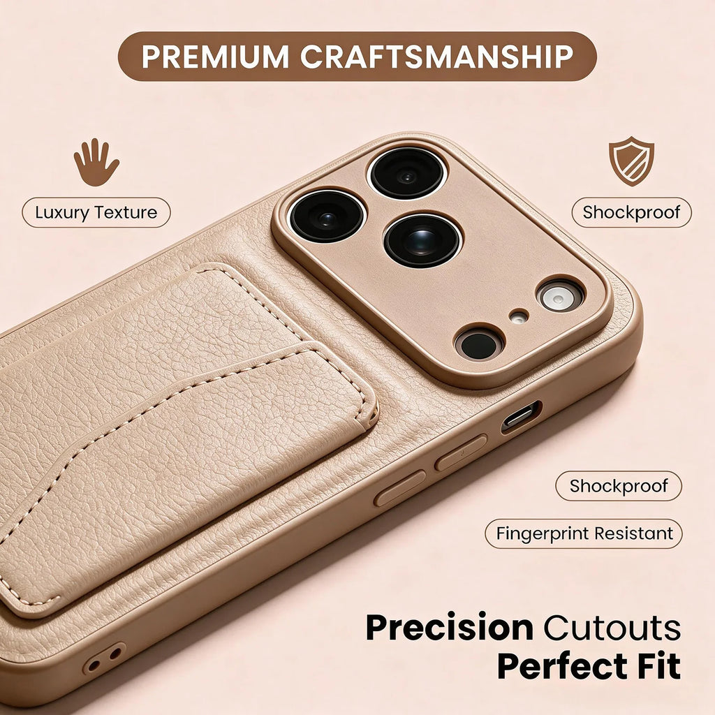 Coque porte-cartes iPhone 18 Pro et Pro Max – CLEVI Paris
