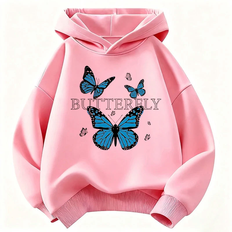Sweat enfant unisexe motif papillon – CLEVI Paris
