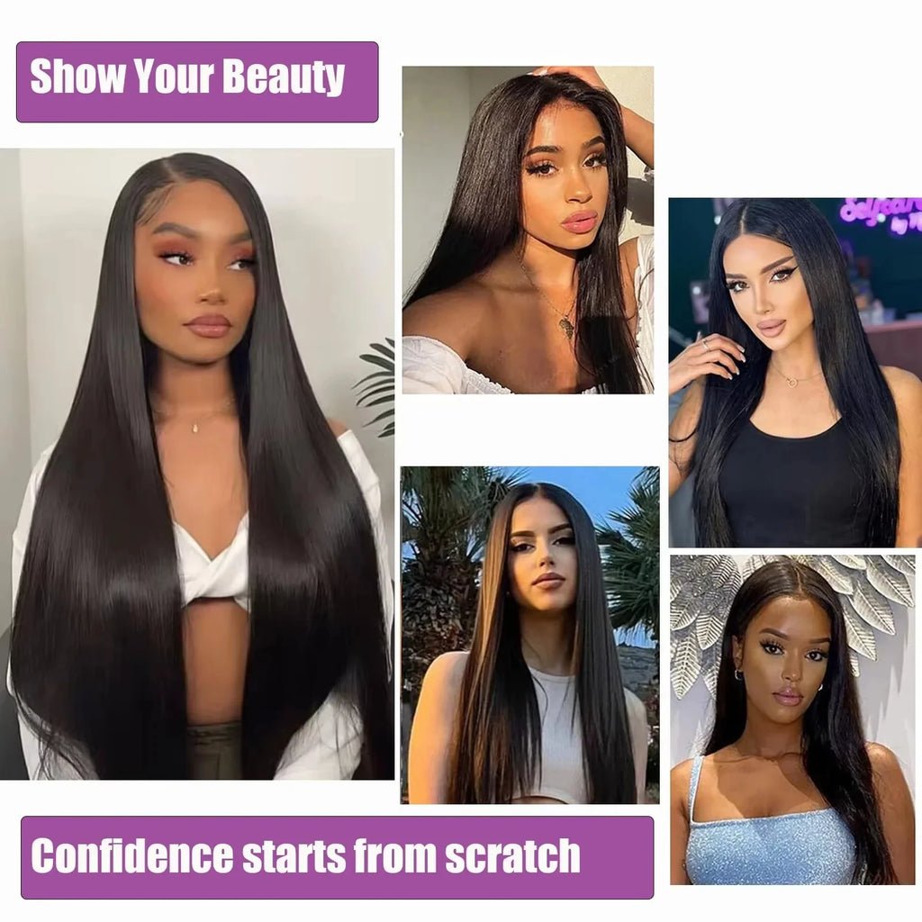 Extensions Cheveux Humains Bone Straight Brésiliennes Remy Hair – CLEVI Paris