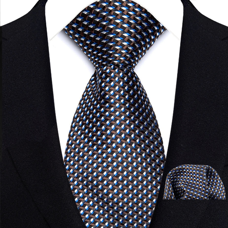 Ensemble cravate et pochette homme 146 cm – CLEVI Paris
