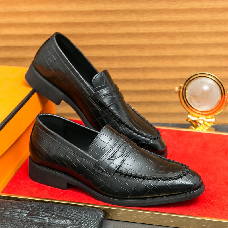 Mocassins Homme Cuir Classiques Slip-On – CLEVI Paris