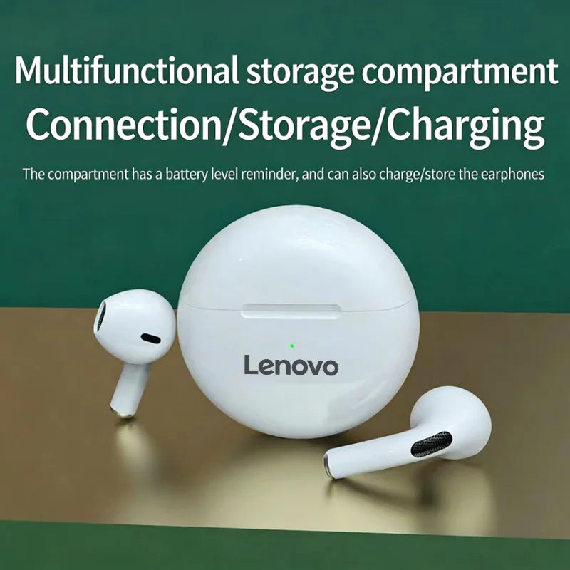 Écouteurs TWS Lenovo Bluetooth 5.1 HiFi Sport – CLEVI Paris
