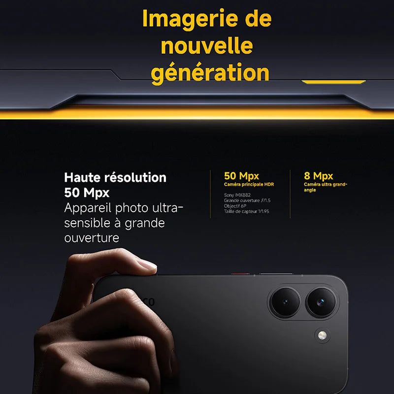 Smartphone POCO X8 Pro 5G 256/512 Go – CLEVI Paris