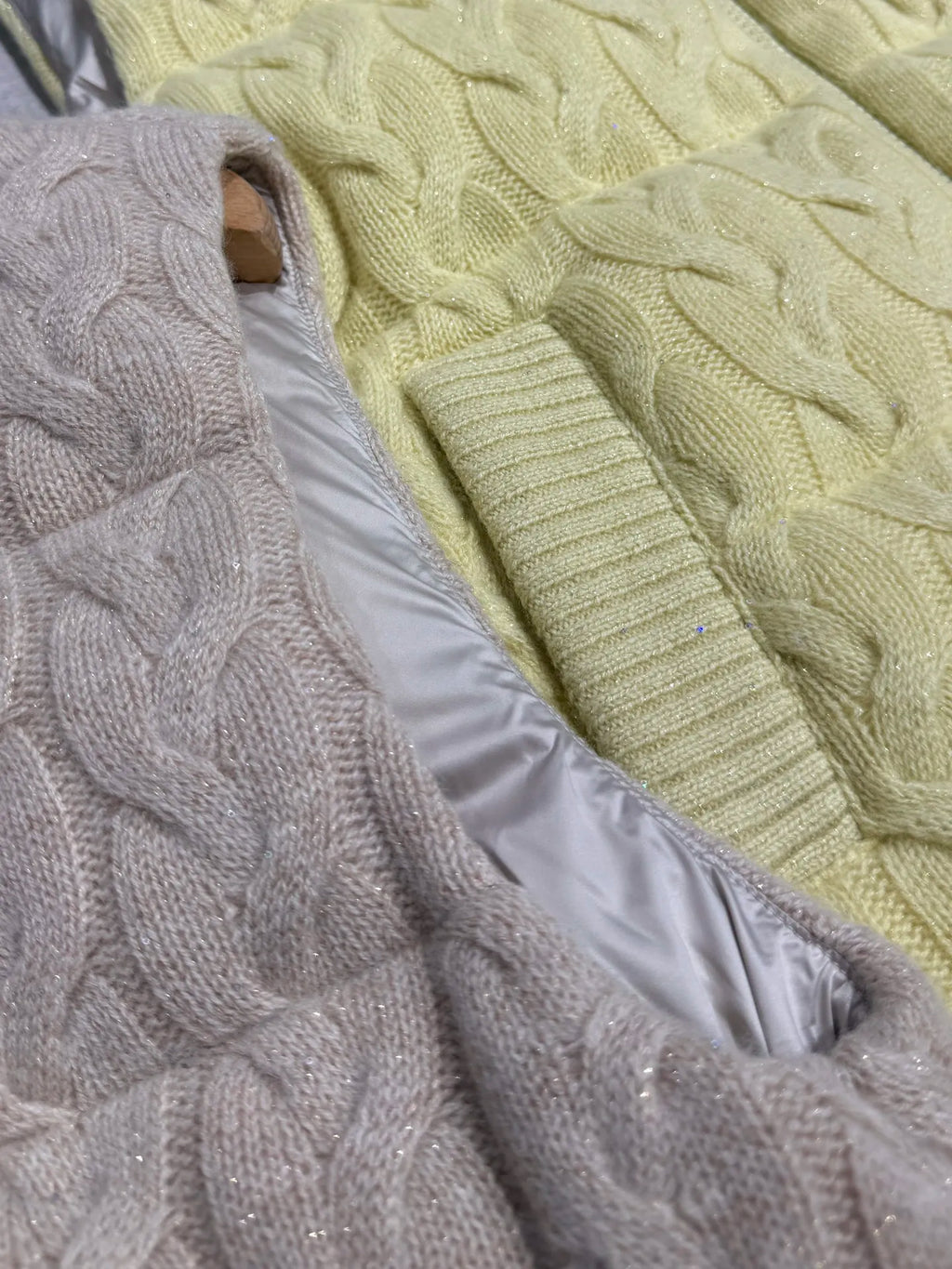 Gilet femme en cachemire matelassé – CLEVI Paris