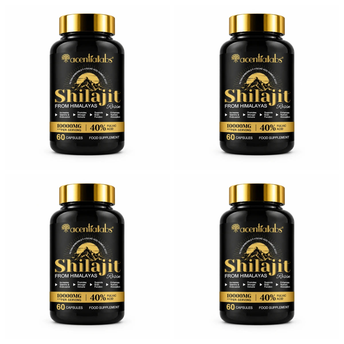 Shilajit en capsules, flacon de 60 – CLEVI Paris