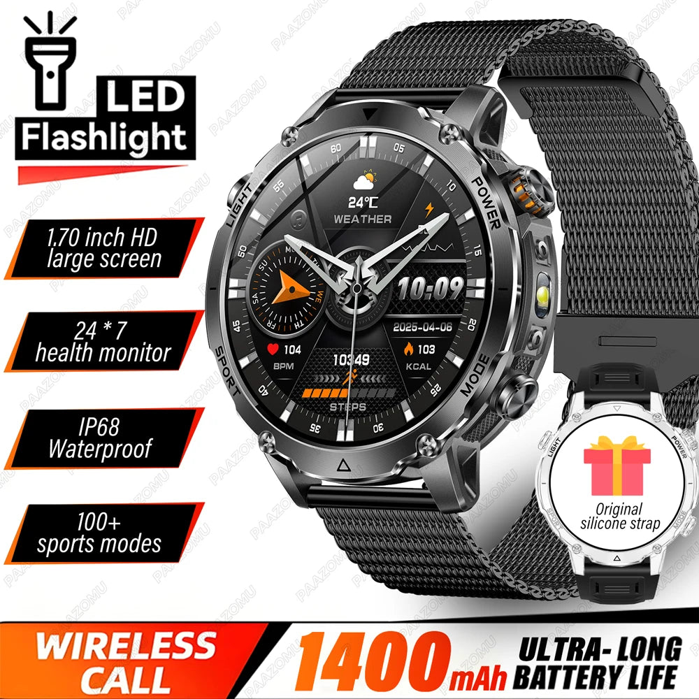 Montre connectée Paazomu sport 1,7″ – CLEVI Paris