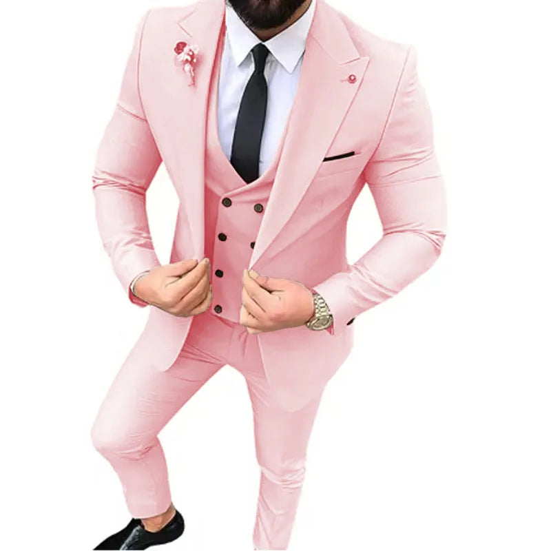 Costume 3 pièces homme élégant – CLEVI Paris