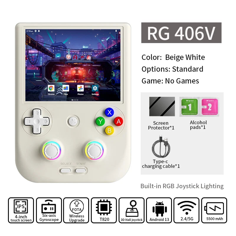 Console portable Anbernic RG406V Android – CLEVI Paris
