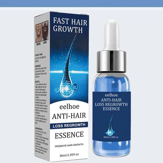 Sérum Capillaire Biotine EELHOE 30ml – Anti-Chute, Repousse & Massage Cuir Chevelu – CLEVI Paris