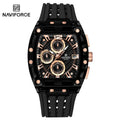 Montre Sport Chronographe NAVIFORCE Homme Silicone 5 Bar – CLEVI Paris