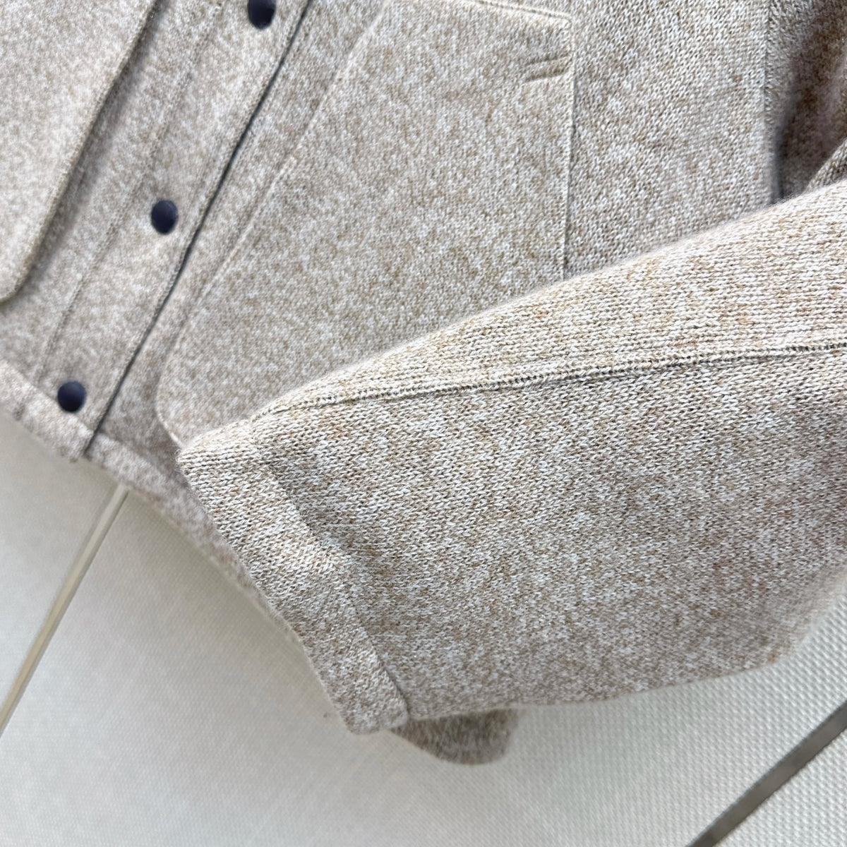 Veste femme en cachemire et duvet à col montant – CLEVI Paris