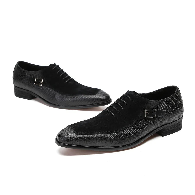 Chaussures Oxford en Cuir Antidérapantes Homme – CLEVI Paris