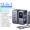 Docking Station Vention 13-en-1 8K MST Écran Tactile USB 3.2 10Gbps PD 100W – CLEVI Paris