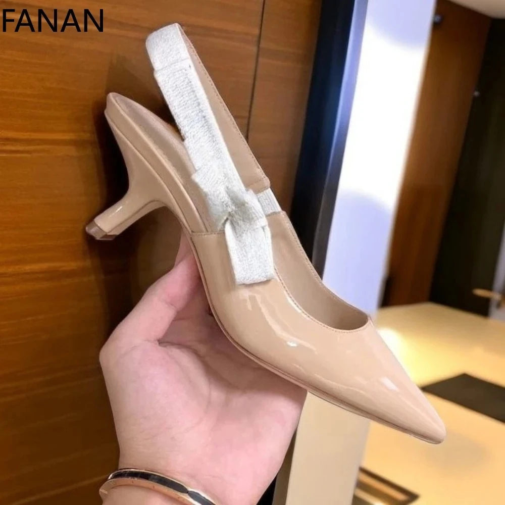 Sandales femme à plateforme et nœud – CLEVI Paris
