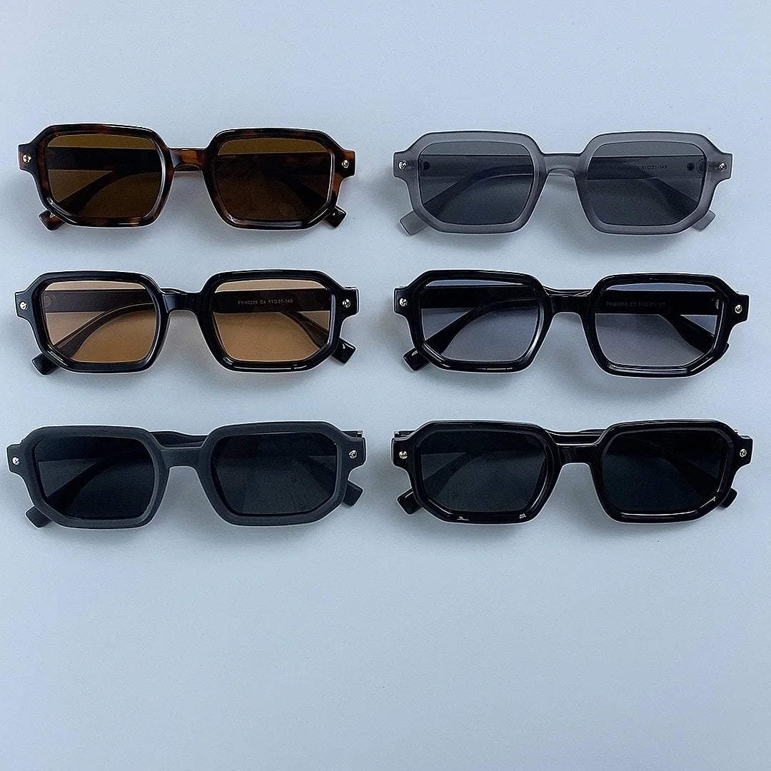 Lunettes de soleil femme carrées steampunk – CLEVI Paris