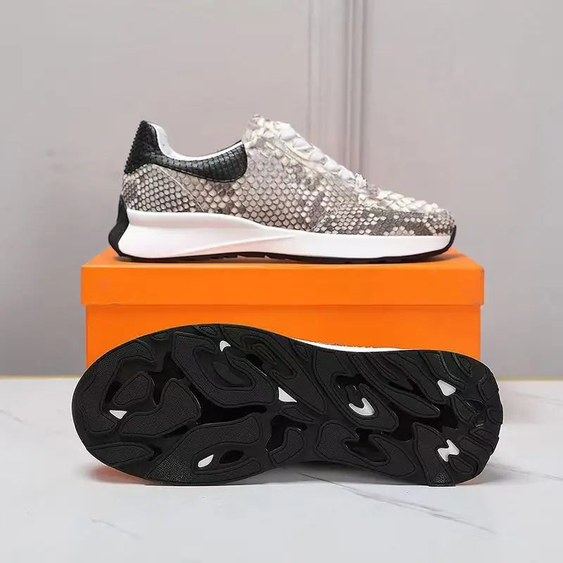 Sneakers basses homme à lacets – CLEVI Paris