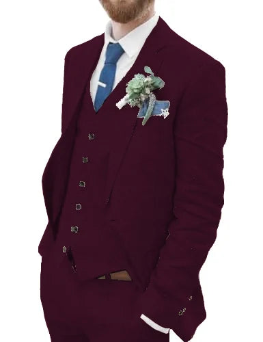 Costume homme 3 pièces – 17 coloris – CLEVI Paris