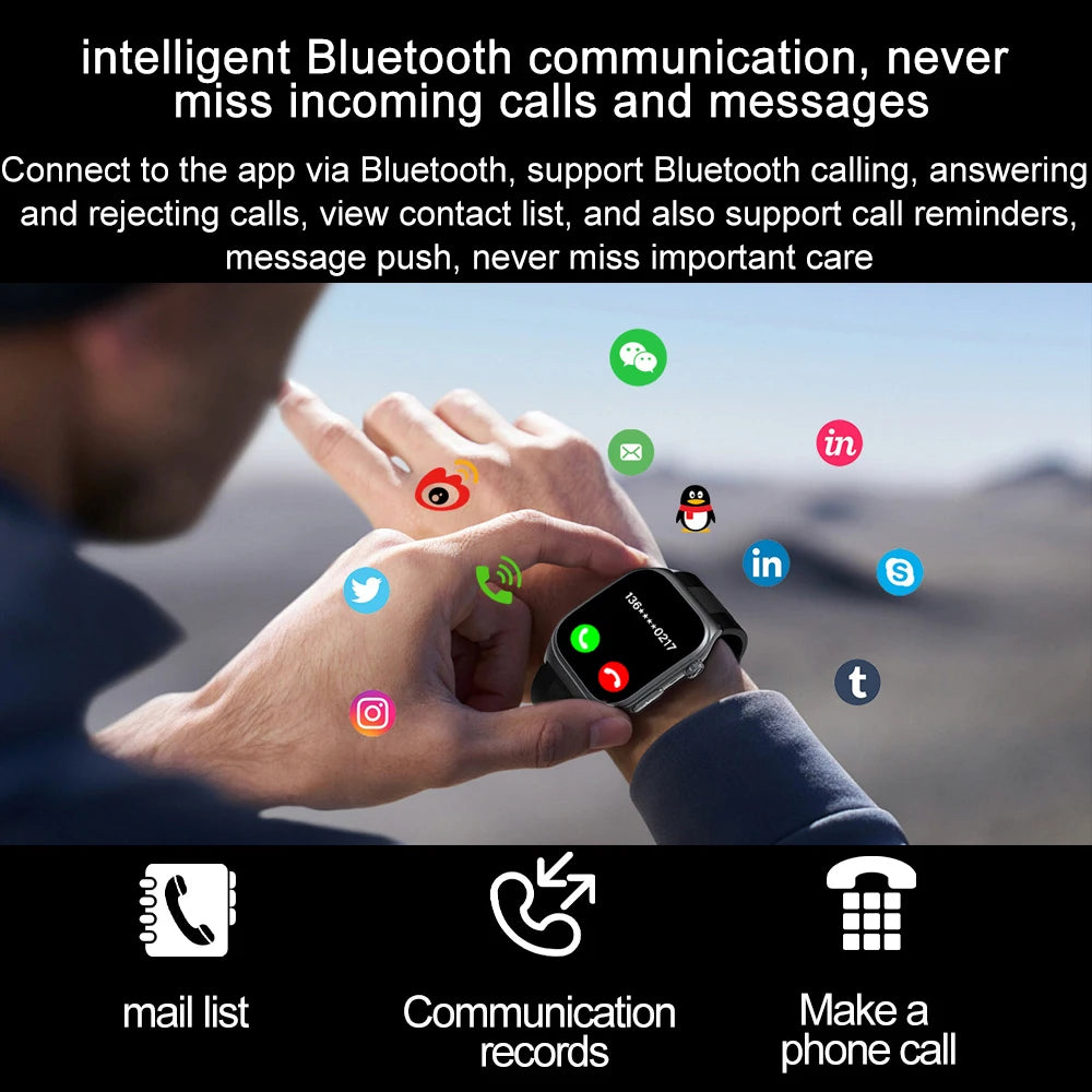 Montre RNABAU AMOLED incurvé 2,06″ – CLEVI Paris