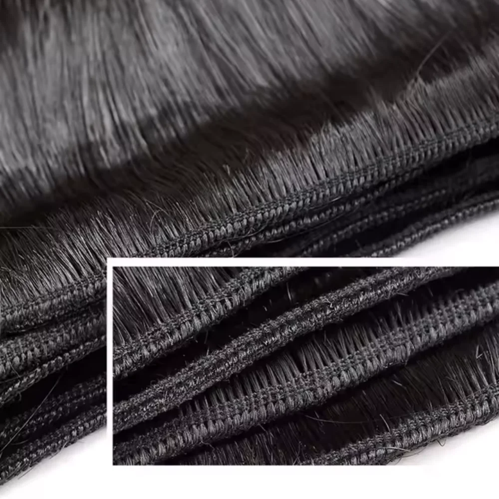 Tissage Straight Hair Virgin Hair Brésilien Noir Naturel – CLEVI Paris