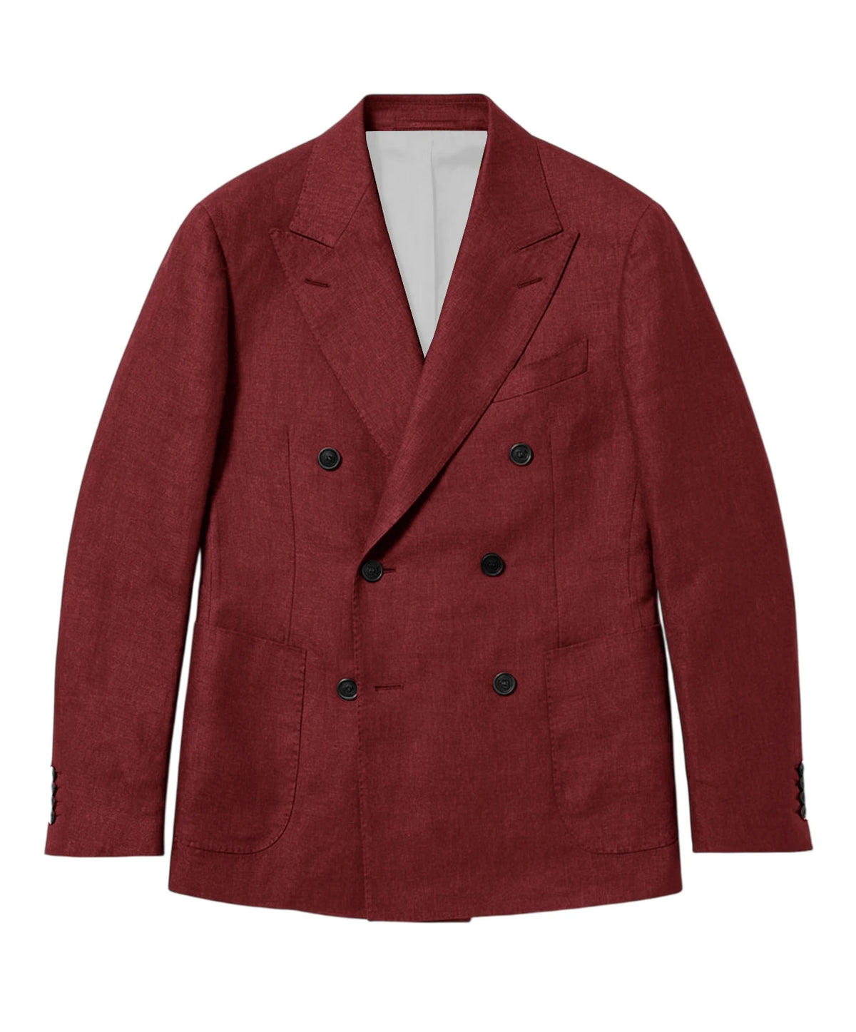 Blazer croisé homme en lin – CLEVI Paris