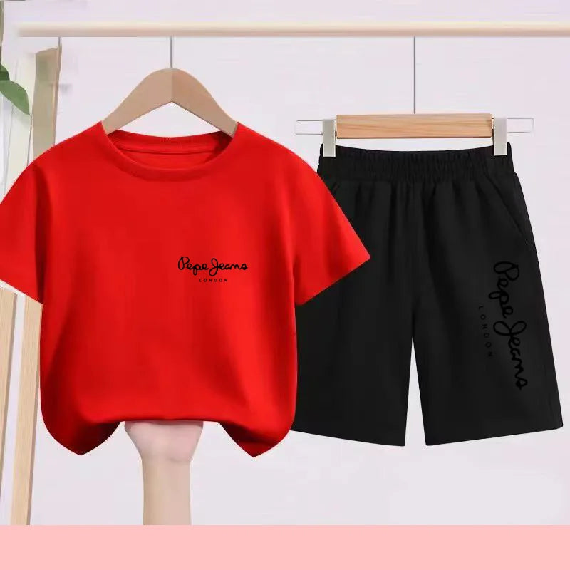 Ensemble enfant haut et short sportswear – CLEVI Paris