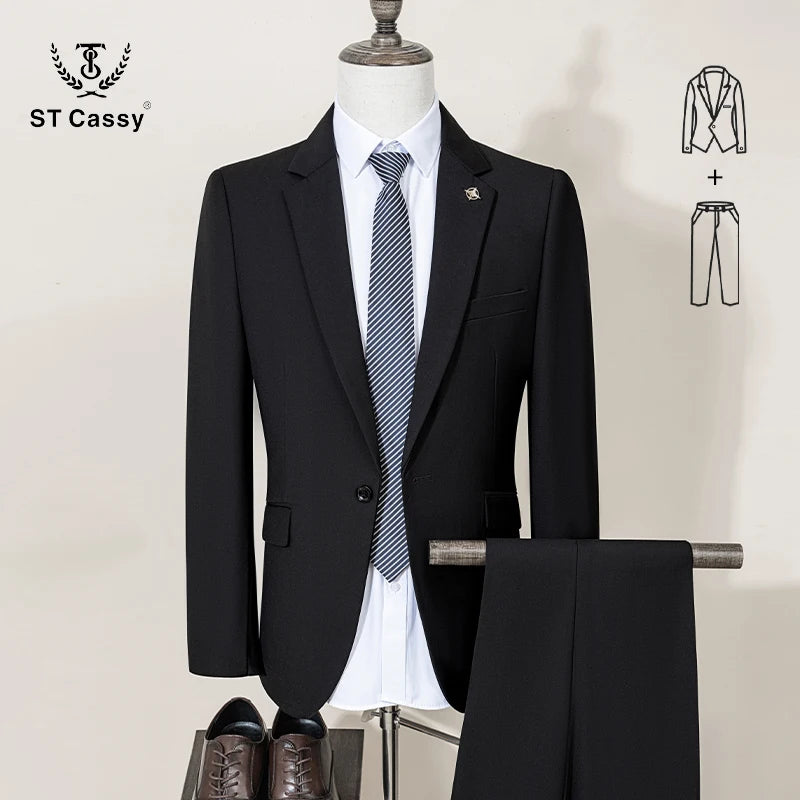 Costume homme 2 pièces pour bureau – CLEVI Paris