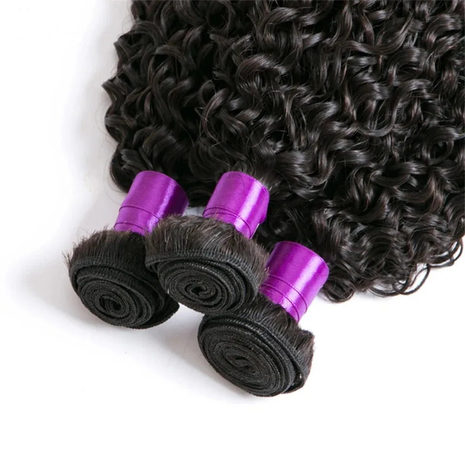 Bundles Deep Wave Jerry Curl Cheveux Humains Brésiliens Remy – CLEVI Paris