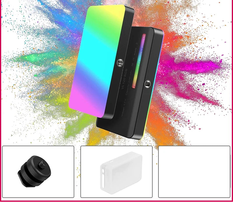 Mini lampe vidéo Ulanzi VL120 RGB – CLEVI Paris