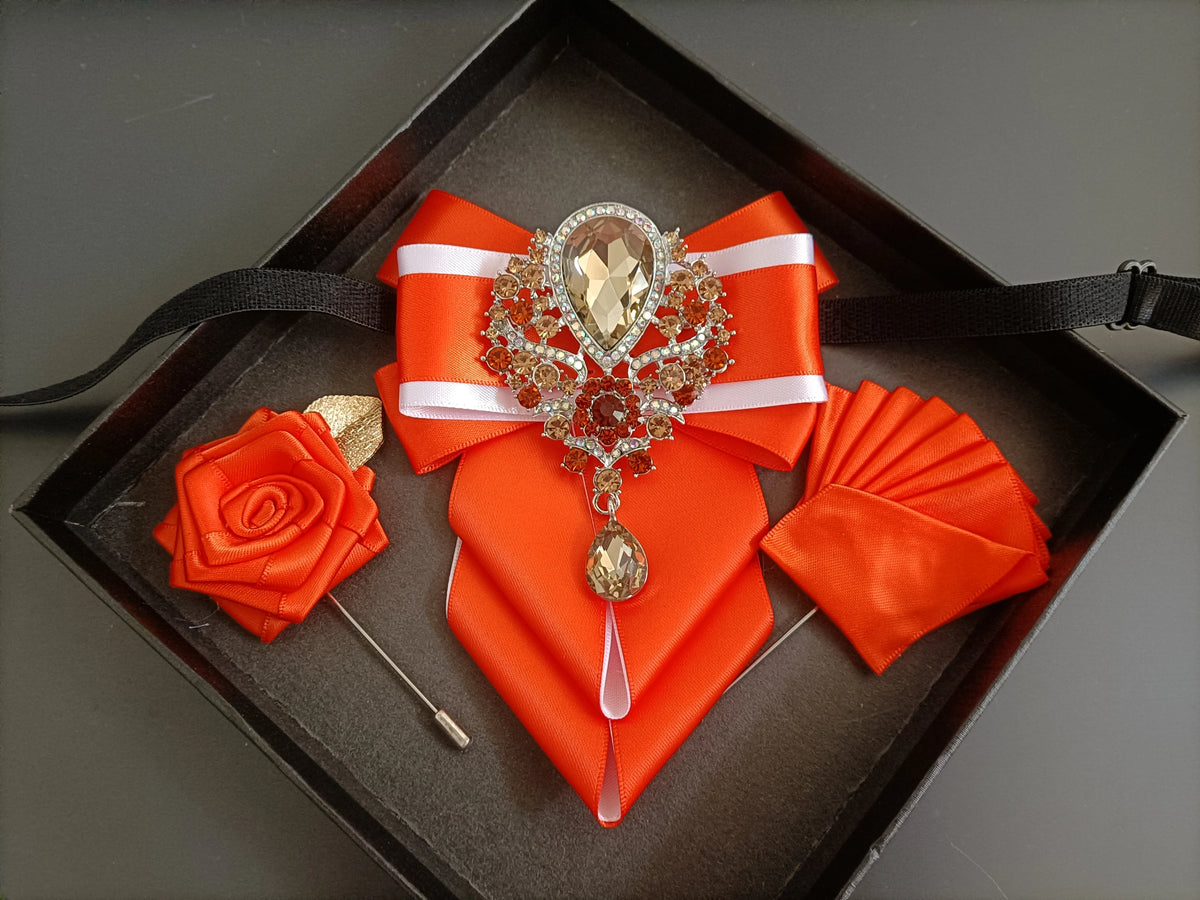 Ensemble homme 3 pièces, cravate et accessoires – CLEVI Paris
