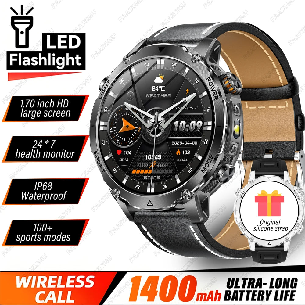 Montre connectée Paazomu sport 1,7″ – CLEVI Paris