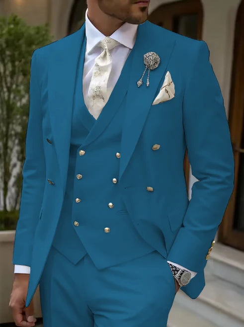 Costume homme 3 pièces élégant – CLEVI Paris