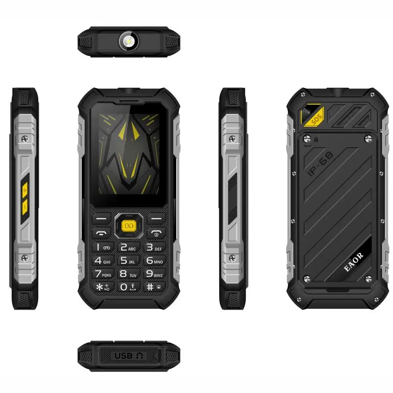 Téléphone EAOR 2G à clavier 4 500 mAh – CLEVI Paris