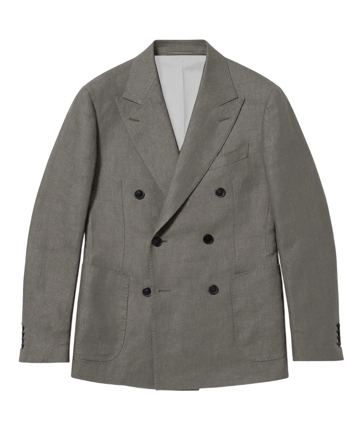Blazer croisé homme en lin – CLEVI Paris