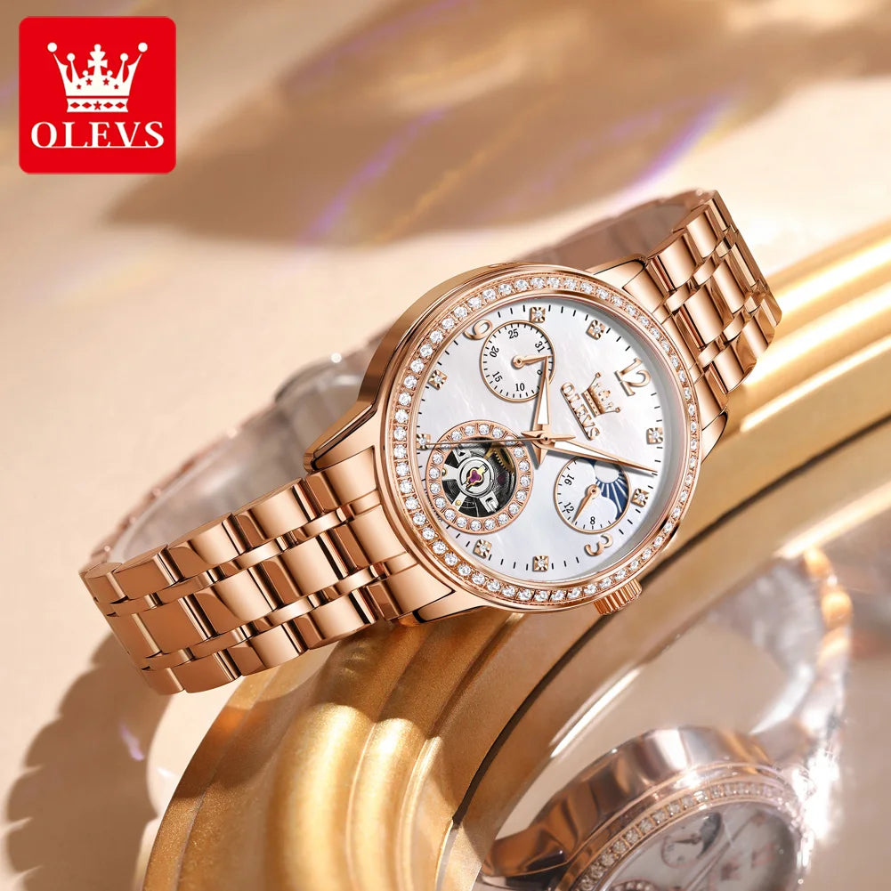 Montre automatique femme OLEVS 6750 – CLEVI Paris