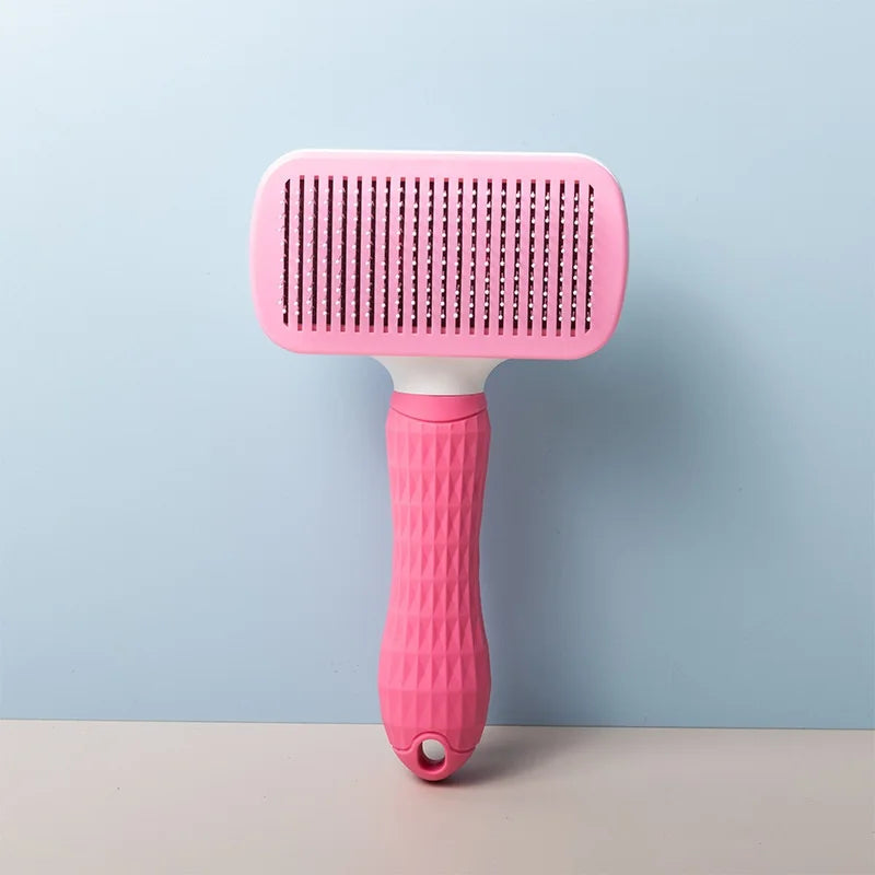 Brosse autonettoyante pour chien et chat – CLEVI Paris