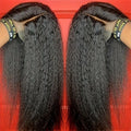 Perruque Kinky Straight HD Lace 13x4 5x5 Cheveux Humains Femme – CLEVI Paris