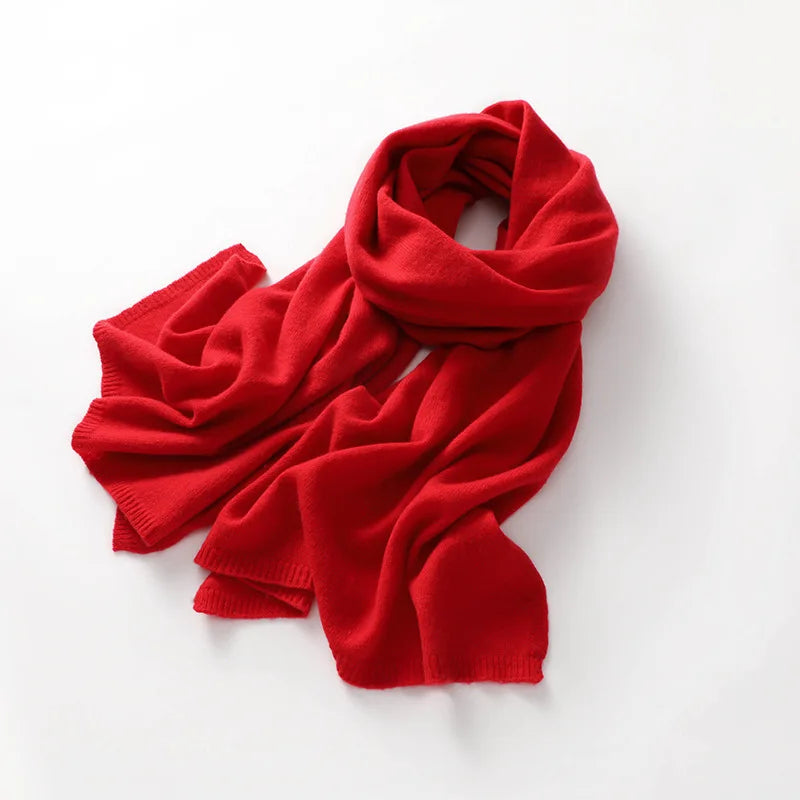 Écharpe 100 % cachemire femme 180 × 45 cm – CLEVI Paris