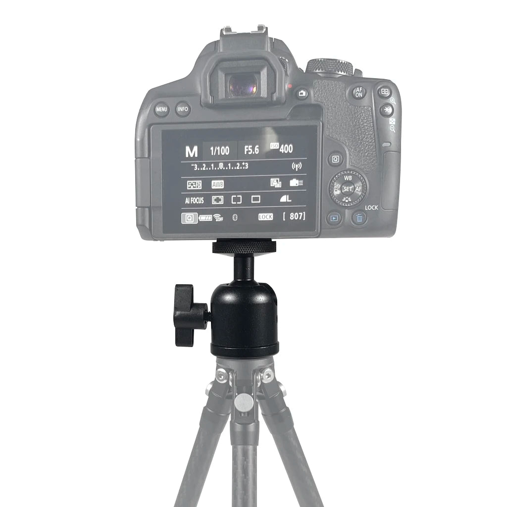 Mini rotule FEICHAO 360° à vis 1/4 – CLEVI Paris