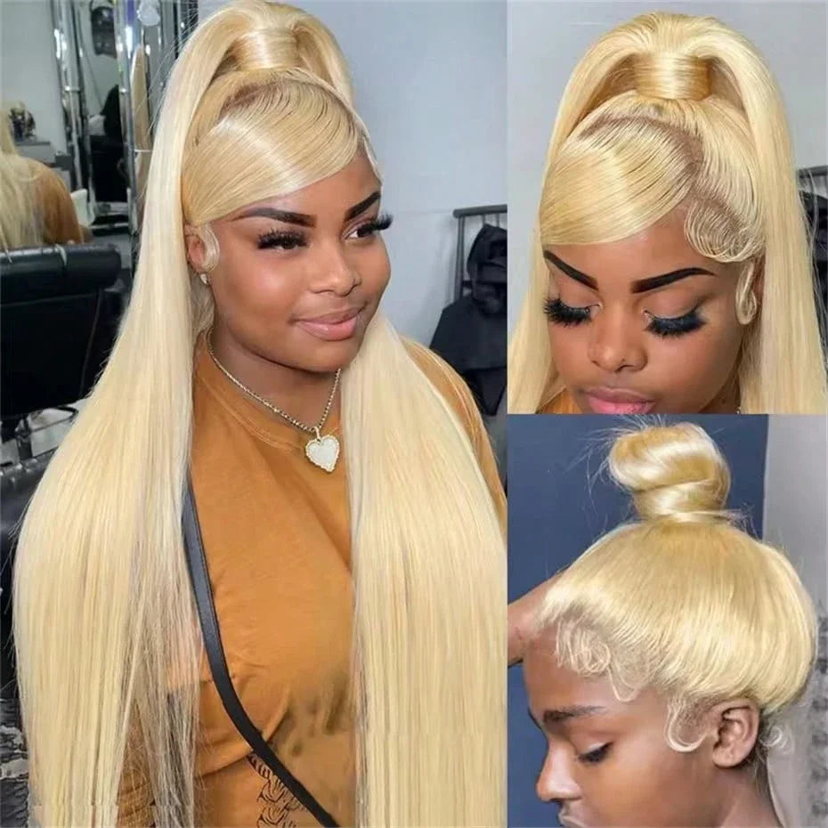 Mèches Cheveux Humains Lisses Blonde 613 Remy Hair – CLEVI Paris